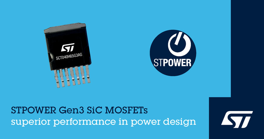 STMicroelectronics Drives the Future of EVs and Industrial Applications with New Silicon-Carbide Devices